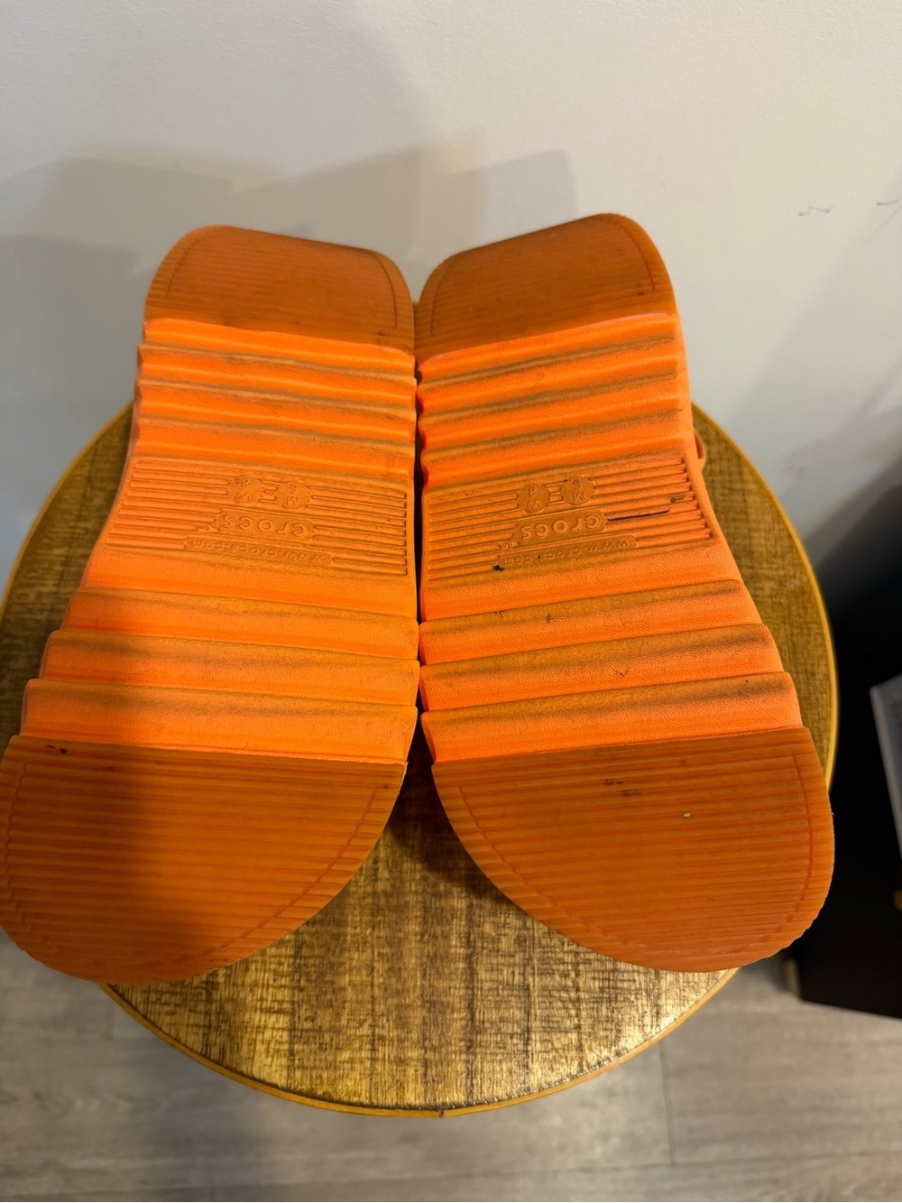 CROCS Clog in Bright Orange - Picture 9 of 10